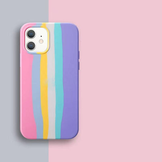 Rainbow Liquid Case for iPhone 11