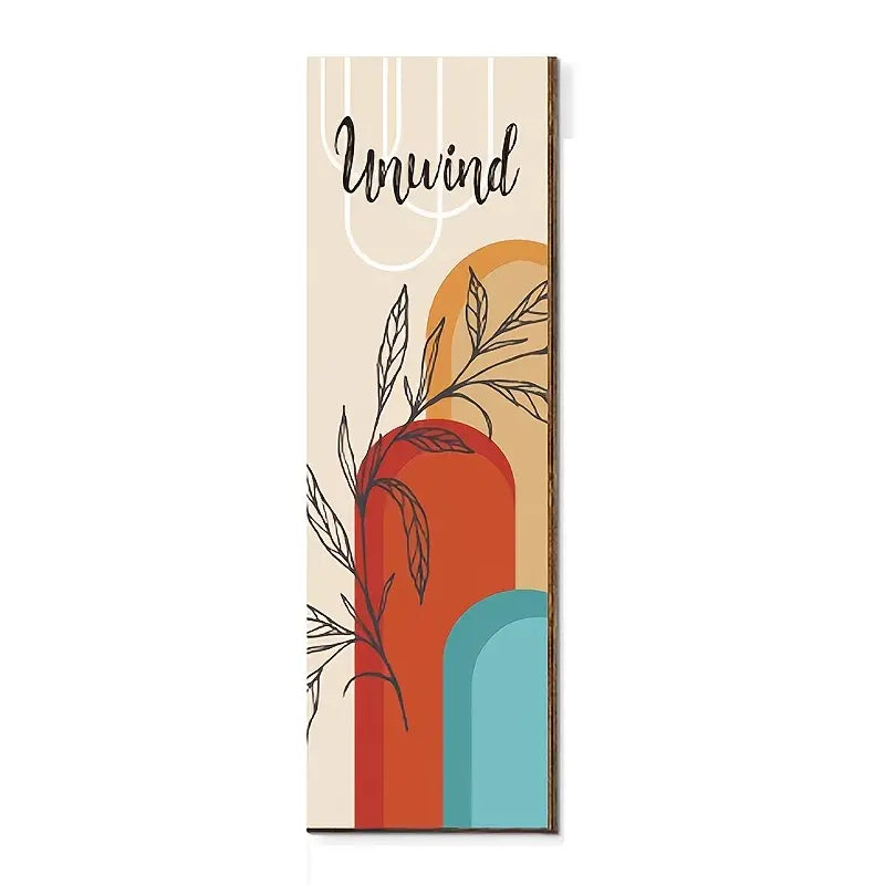 Rustic Bohemian Bathroom Wall Sign - product image 3