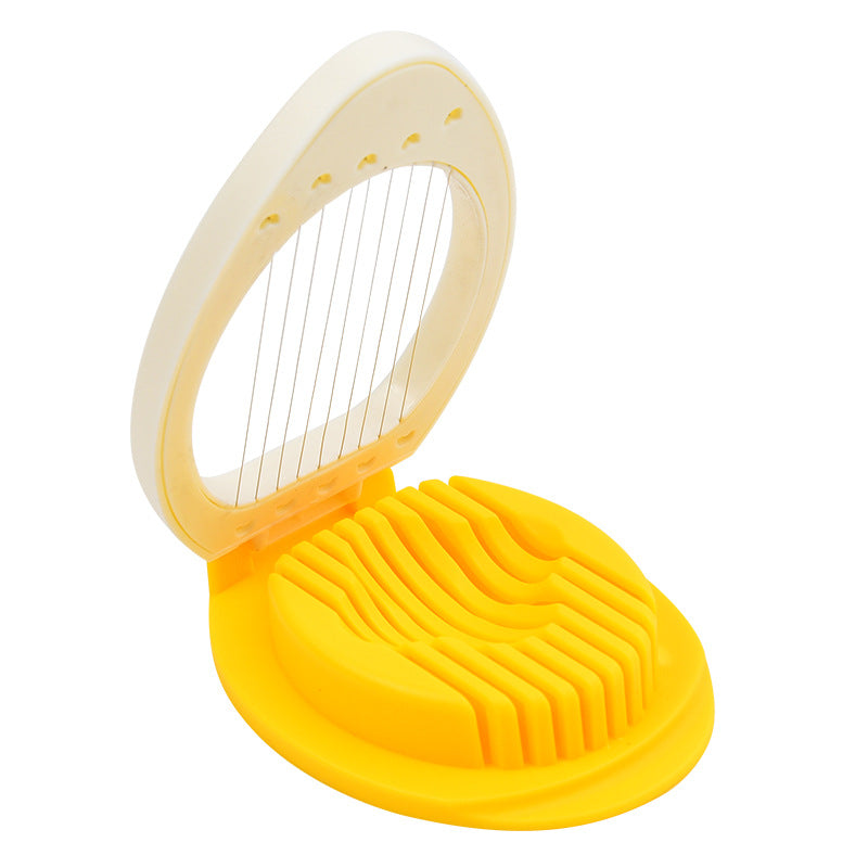 Multifunctional 1pc Plastic Egg Slicer Tool