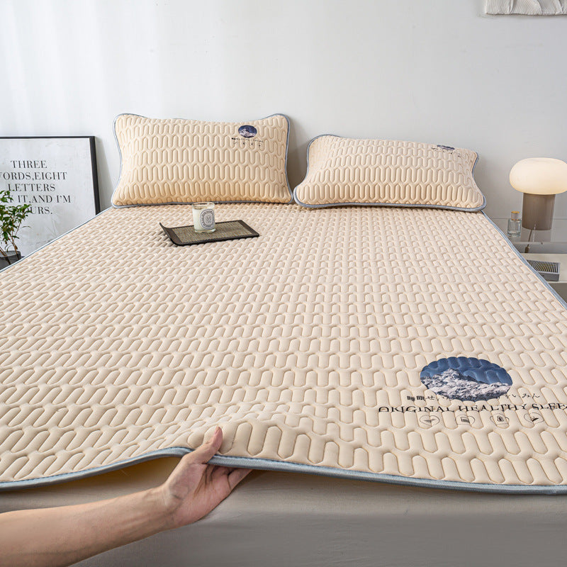 Thickened Latex Cooling Bed Sheet Set for Summer