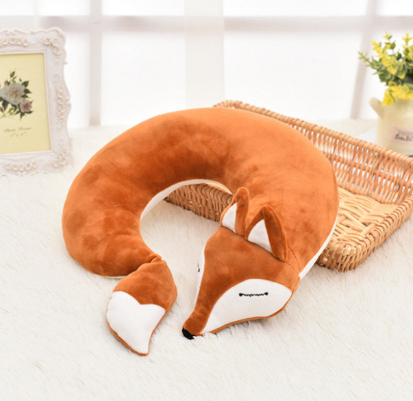 Cartoon Fox U-Shaped Nap Pillow - product image 2