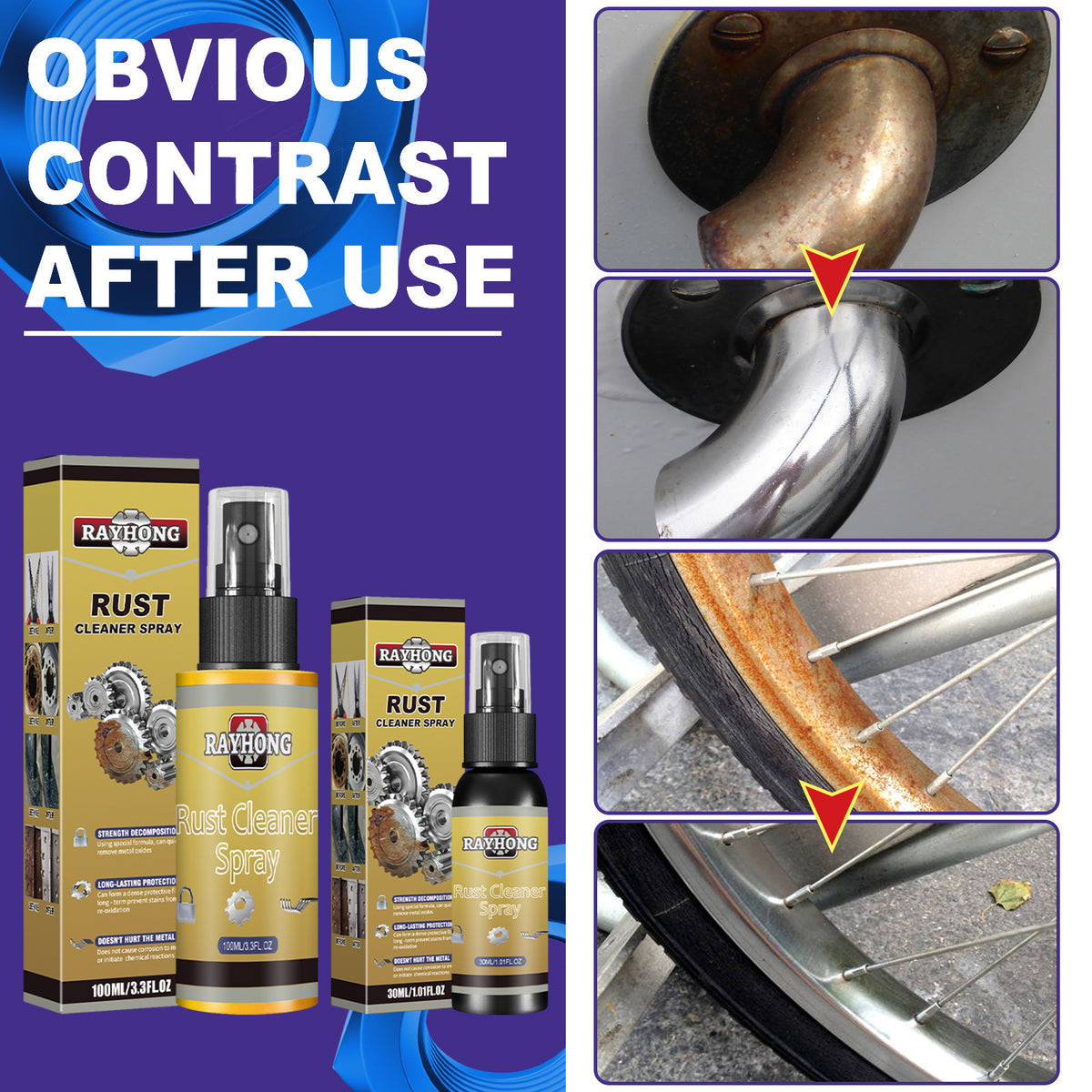 Rayhong Multi-Functional Rust Remover for Cookware