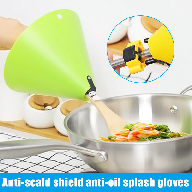 Creative Kitchen Tools Set for Oil Splash Protection