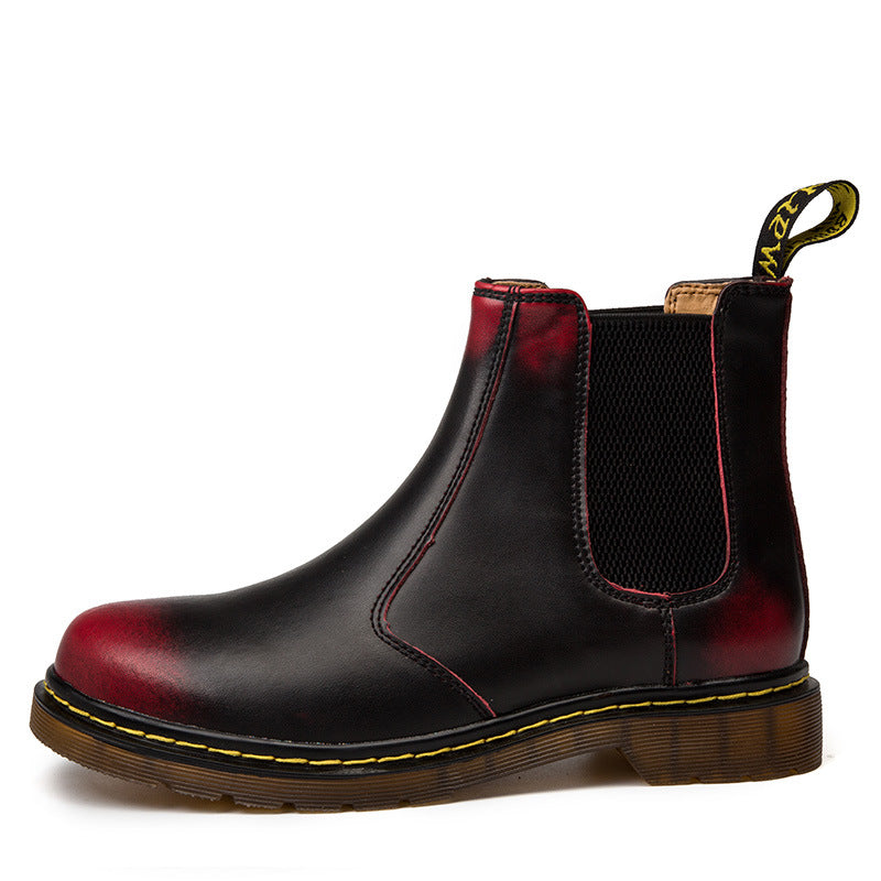 Women's Cowhide Chunky-Heel Martin Boots - product image 38