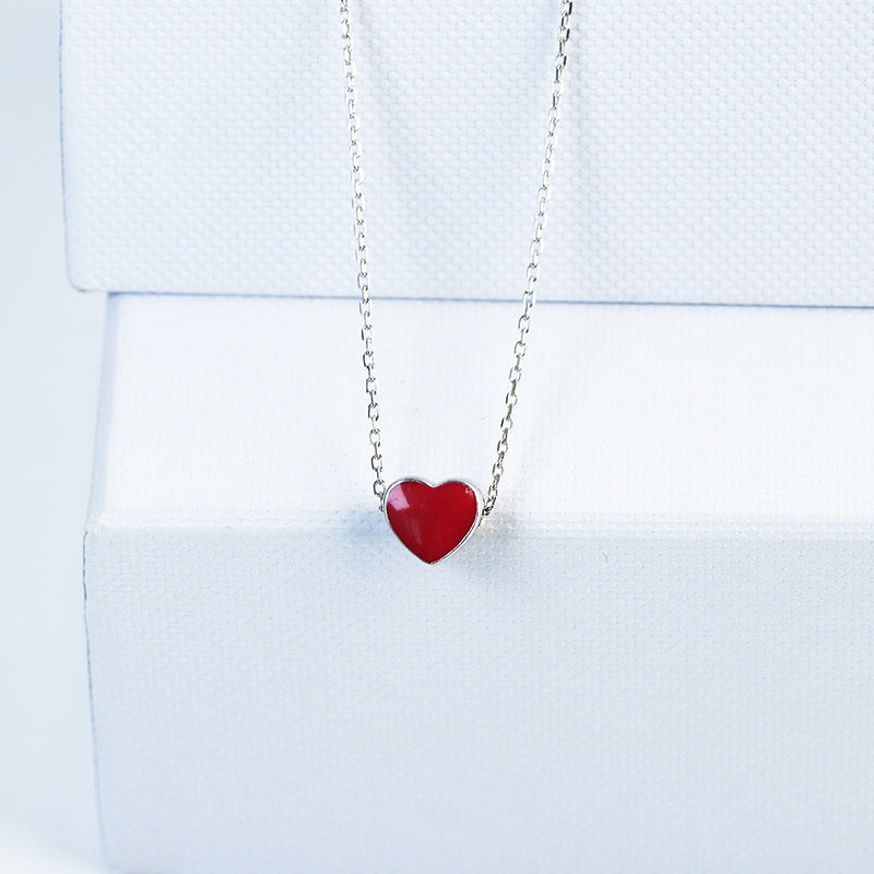 S925 Silver Color-Changing Heart Necklace - product image 6