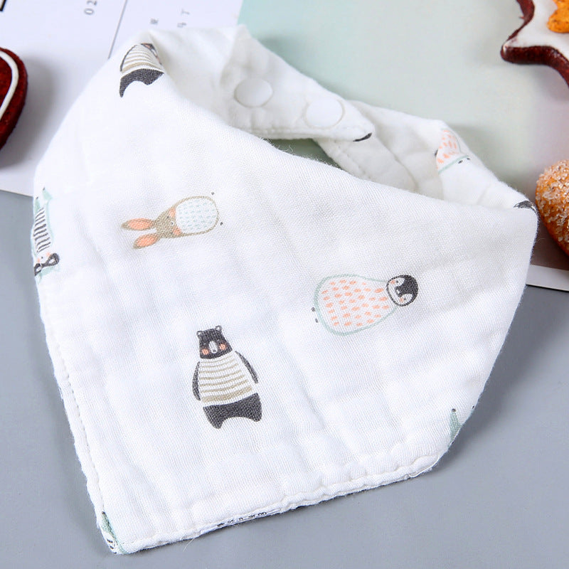 Soft Cartoon Triangle Baby Towel - product image 9
