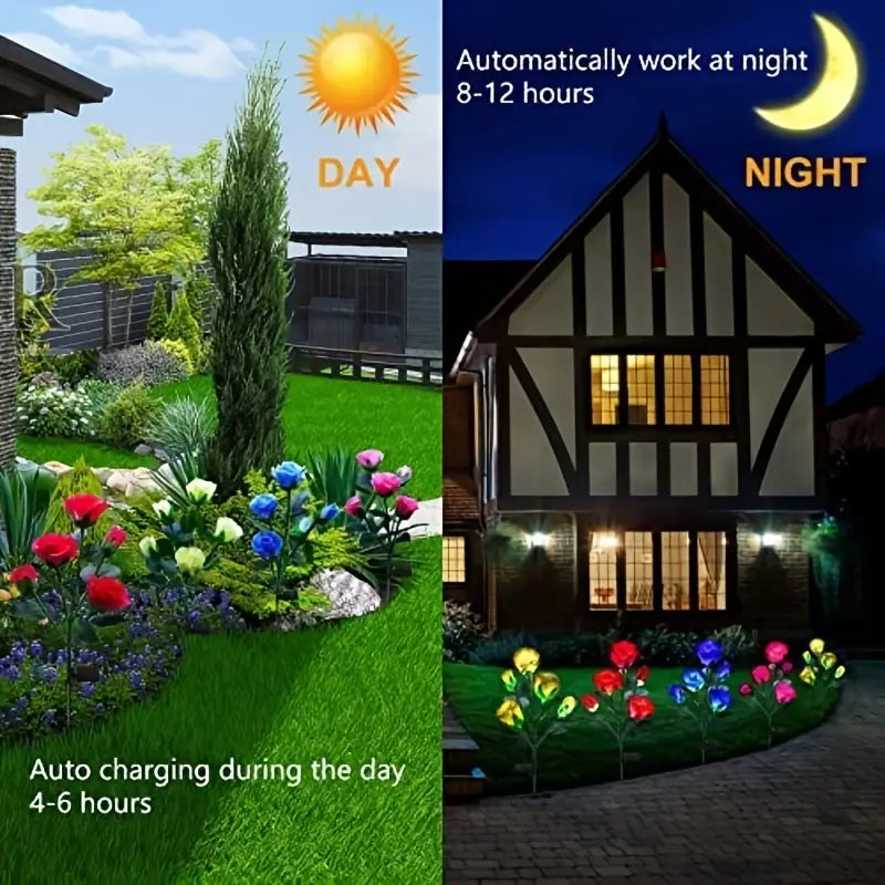 Color-Changing Solar Garden Roses - product image 13