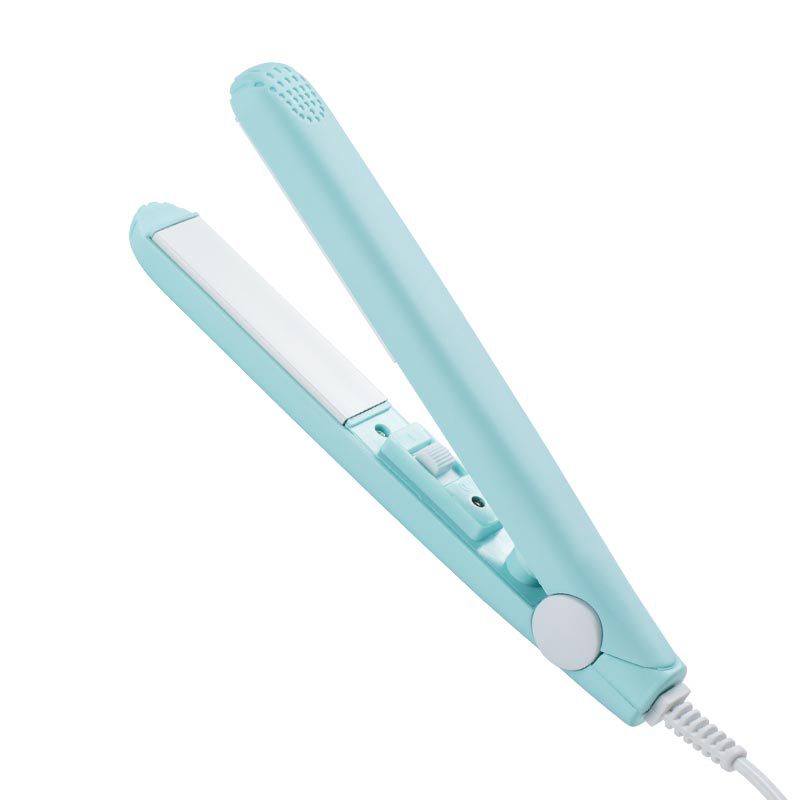 Mini Hair Straightener with Ceramic Plates and Case
