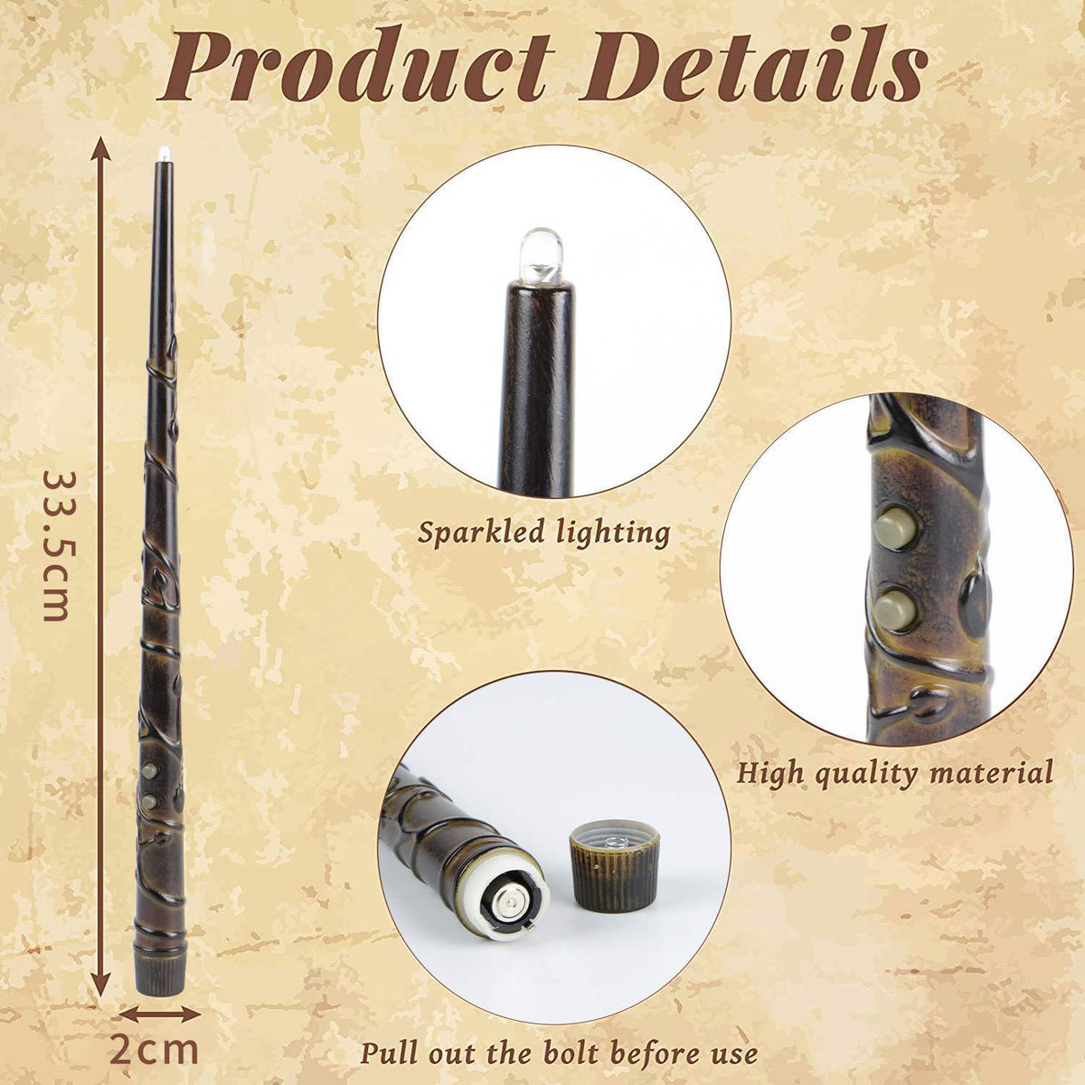 Floating Magic Wand Candle Light for Parties and Decor
