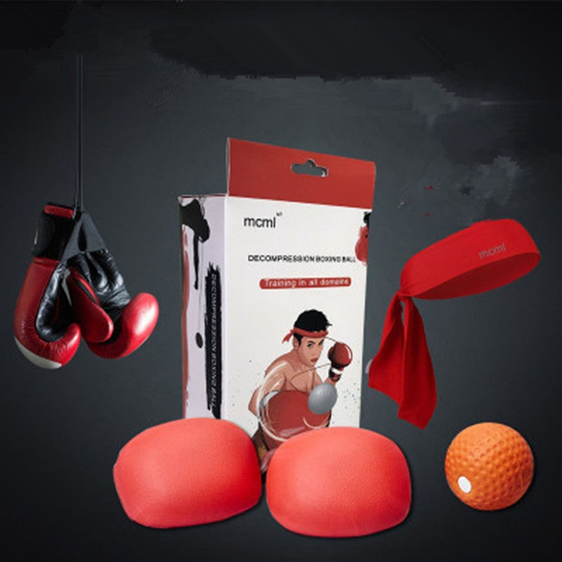 Boxing Training Ball with Elastic Stress Relief Design