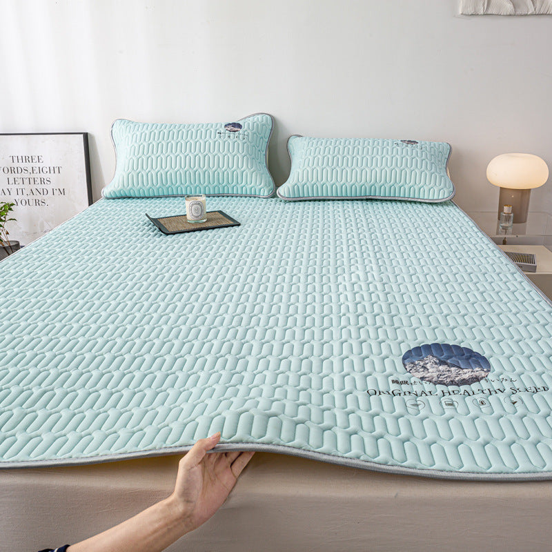 Thickened Latex Cooling Bed Sheet Set for Summer