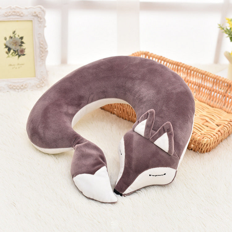 Cartoon Fox U-Shaped Nap Pillow - product image 5