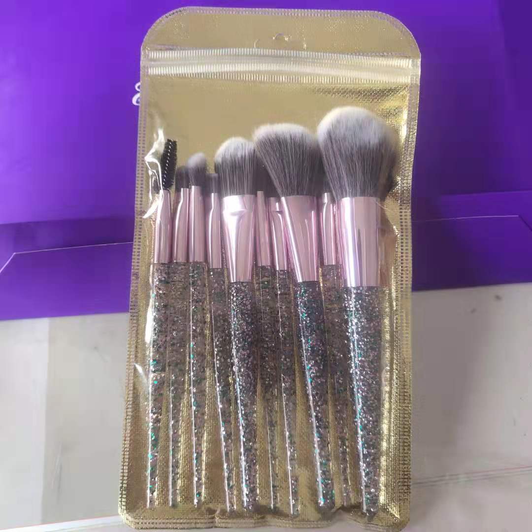 10-Piece Makeup Brush Set for Beauty and Blending - product image 9