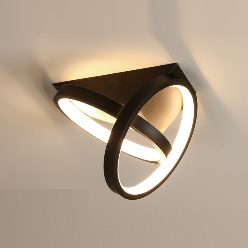 Modern LED Corridor Ceiling Light with Acrylic Design