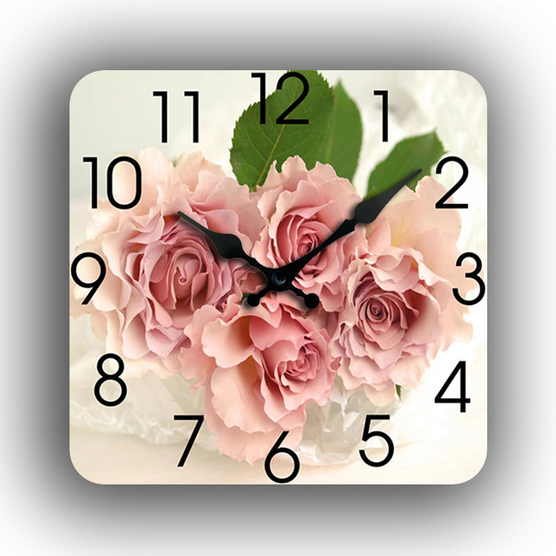 Nordic Creative Silent Wall Clock - 12 Inch, Direct Sale
