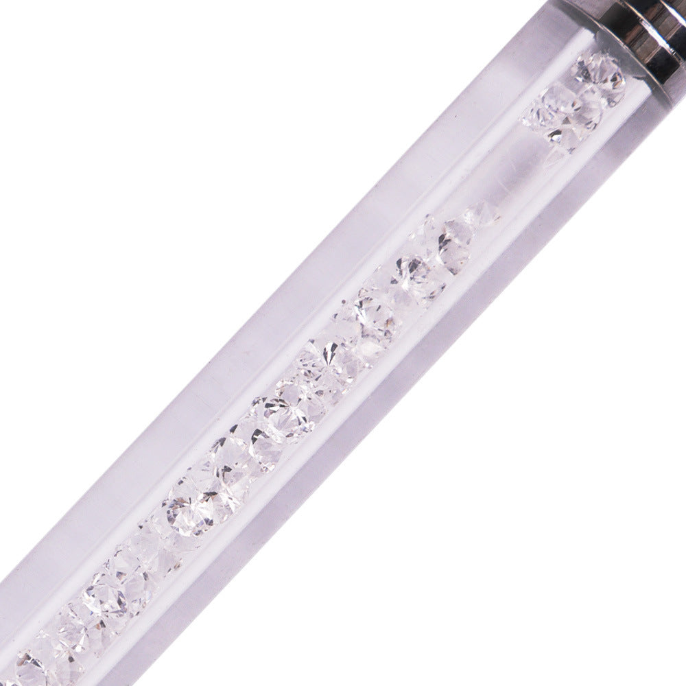 Dual-Head Nail Art Tool with Wax and Drill Tips
