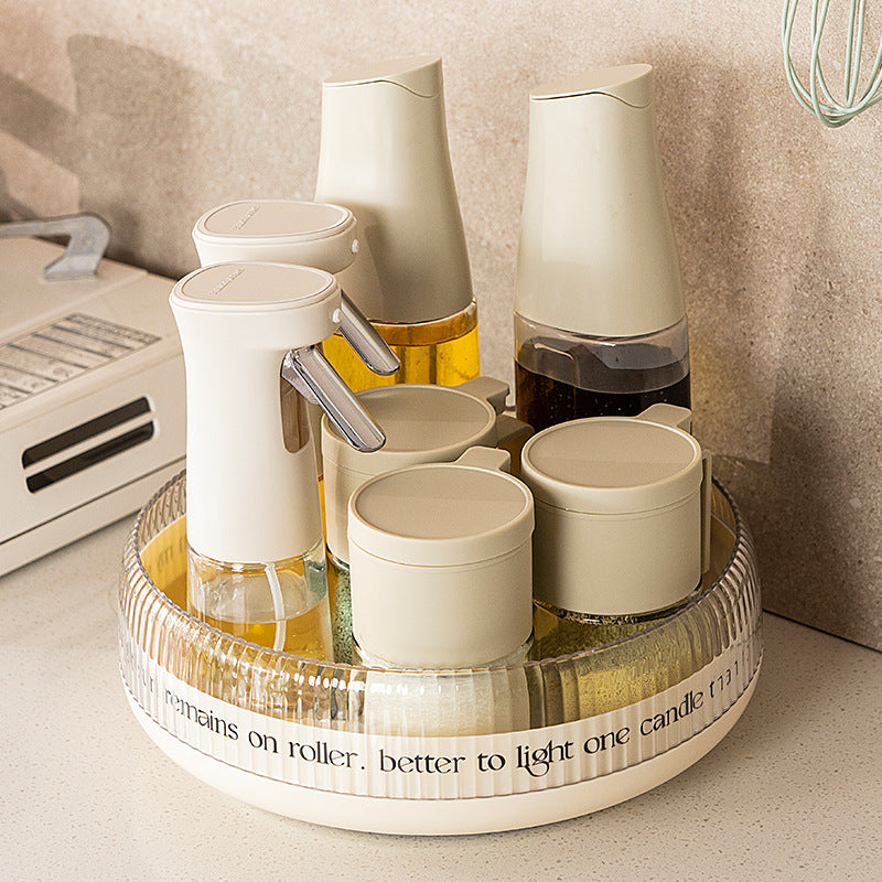 Multifunctional Rotating Fruit Tray for Snacks and Storage