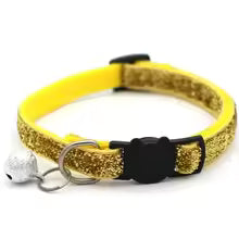 Adjustable Colorful Cat Collar with Bell - product image 7
