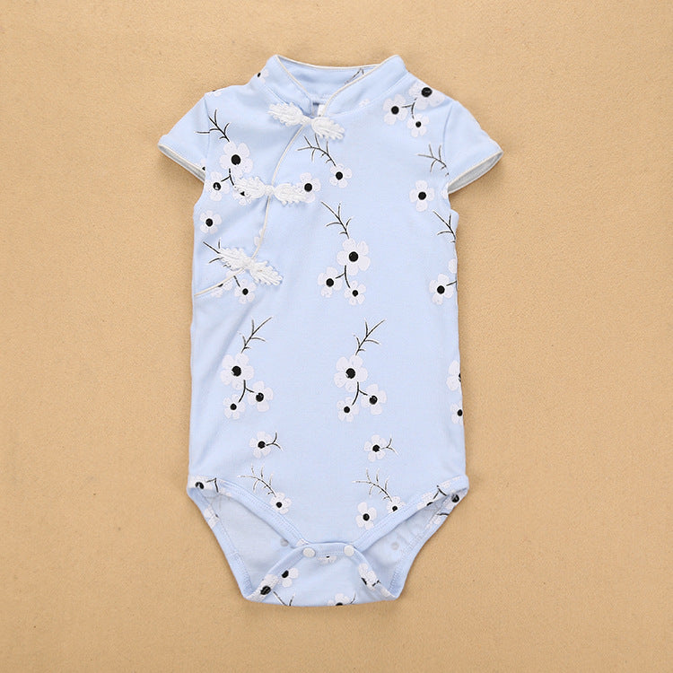 National Style Baby Dress for New Year Cheongsam
