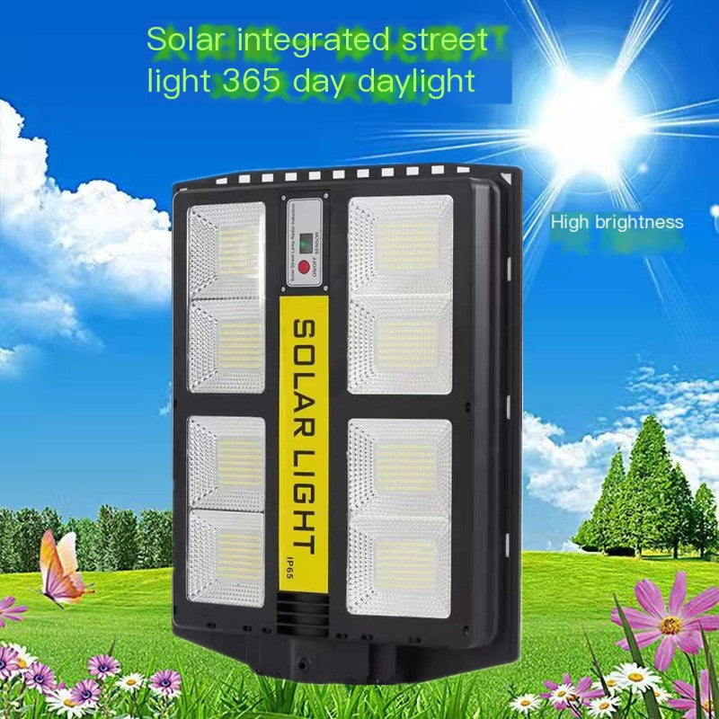 Integrated Solar LED Motion Sensor Outdoor Street Light