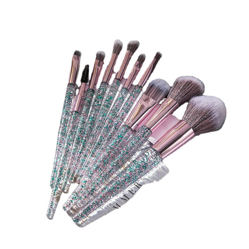 10-Piece Makeup Brush Set for Beauty and Blending - product image 7