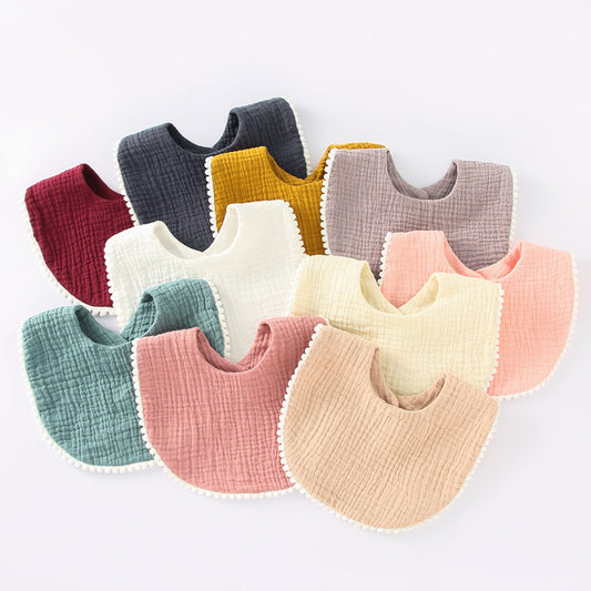 Double-Layer Gauze Baby Drool Towel