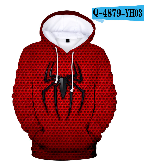 Men's Creative Print Hoodie with Animal Tiger Design