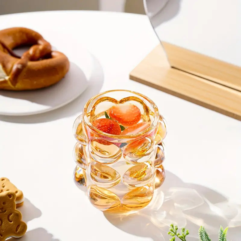 Glass Storage Cup with Crystal Beads - product image 2