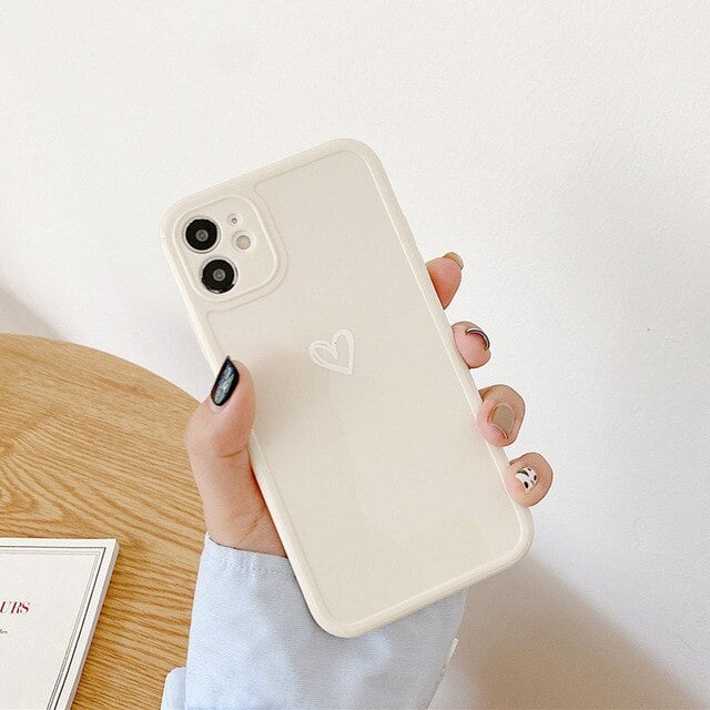 Hand-Painted Love Phone Case