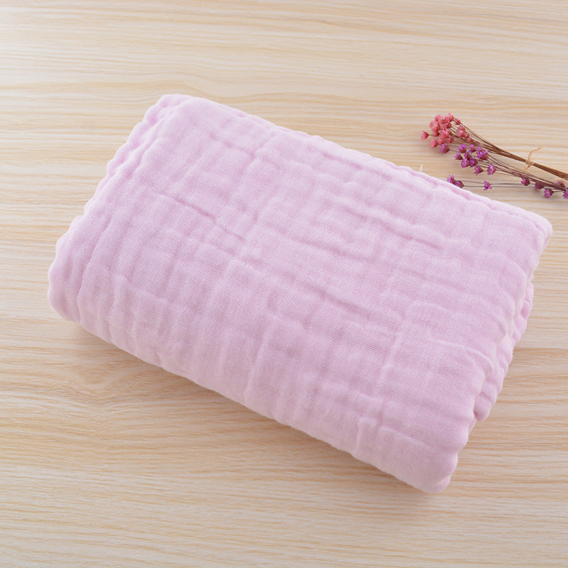 Cotton Baby Blanket, Six-Layer Ruffled Design
