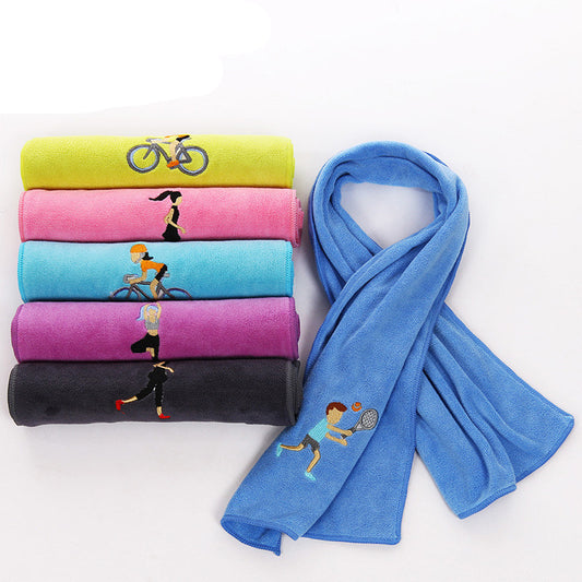 Quick-Dry Yoga Towel for Gym and Outdoor Sports