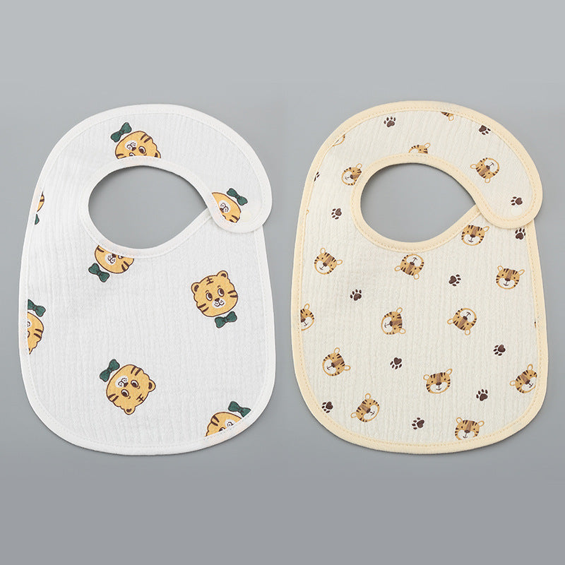 Cotton Gauze Waterproof Kids Bib - product image 27