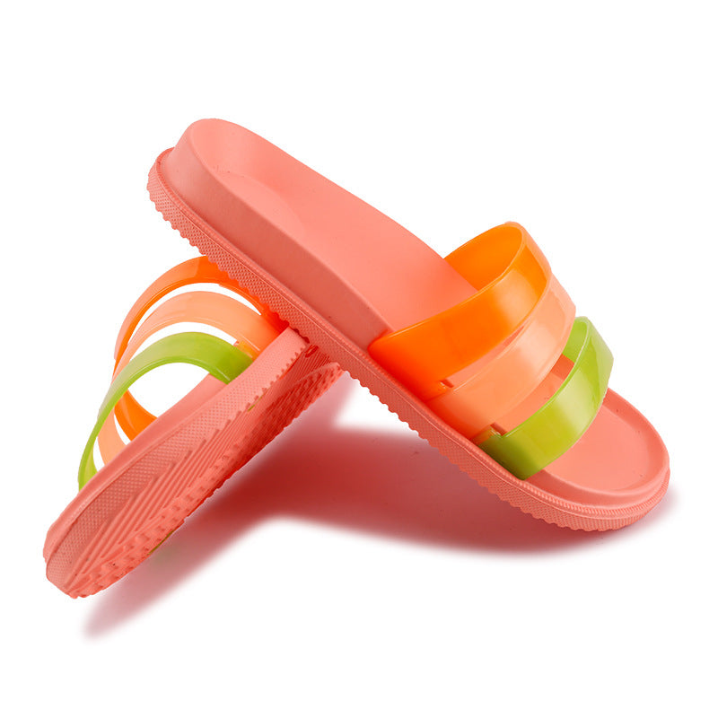 Summer Candy Color Non-Slip Durable Footwear
