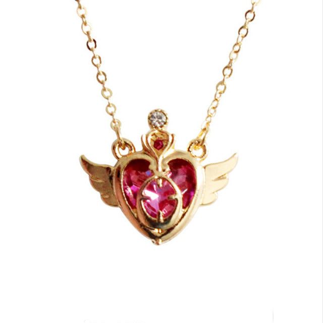 Angel Wings Crystal Necklace - product image 2