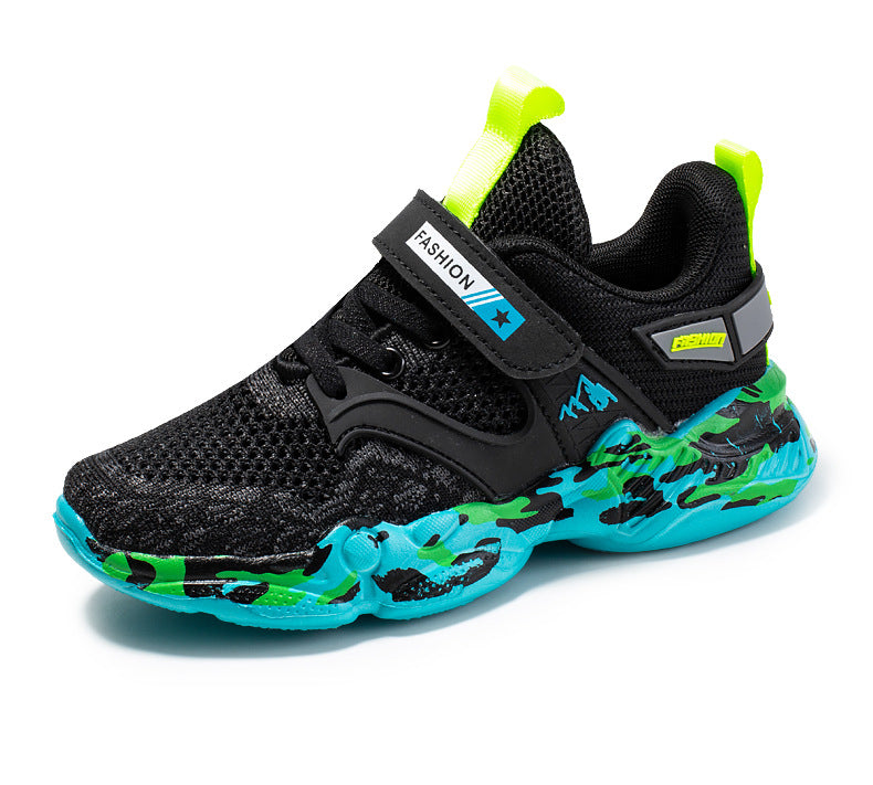 Hollow Flying Knit Sneakers