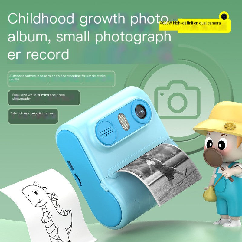 Dual-Camera Instant Print Kids Camera