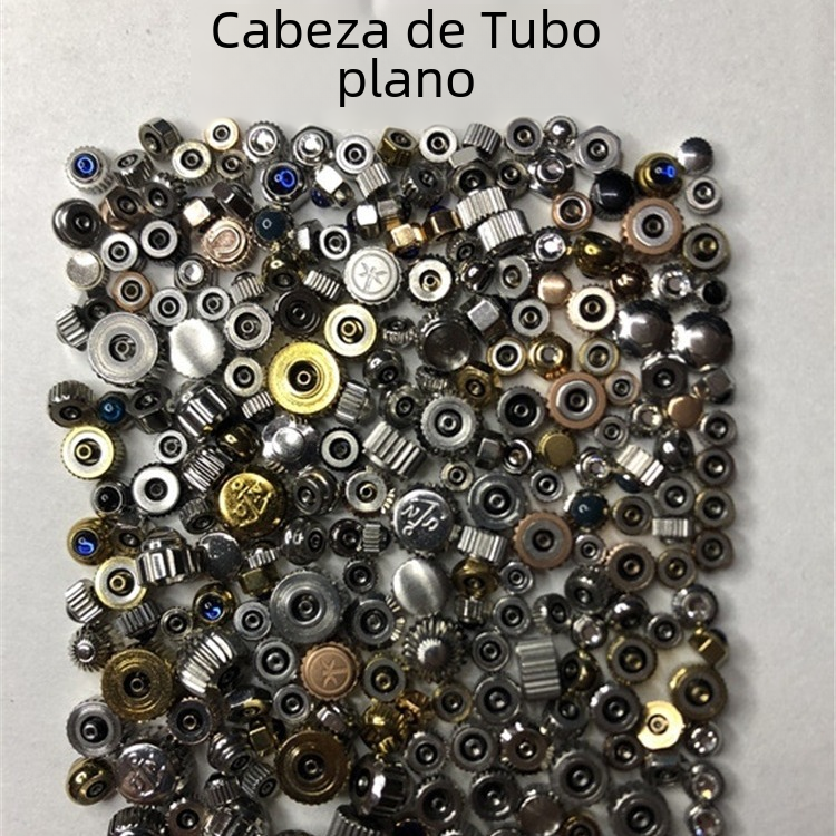 100-Piece Steel Watch End Cap Set