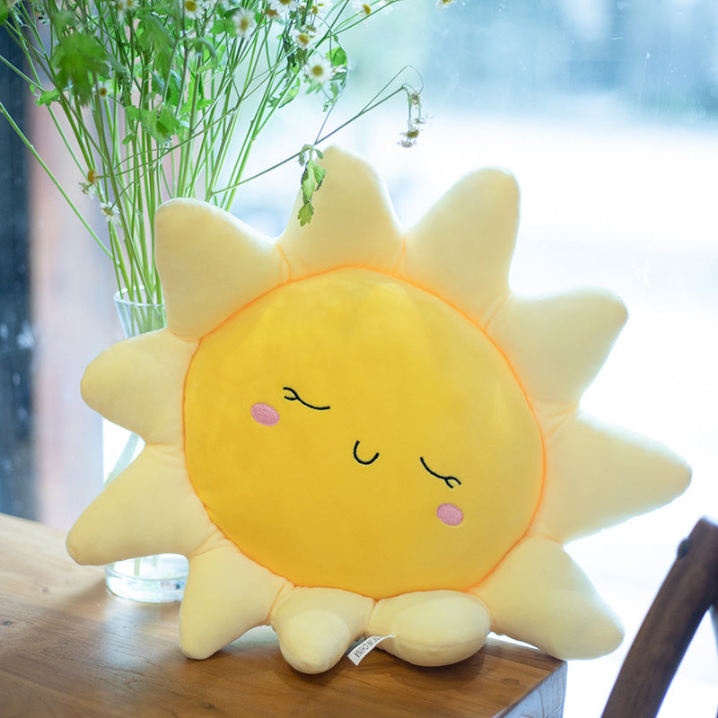 Kawaii Sun & Cloud Plush Pillow - product image 3