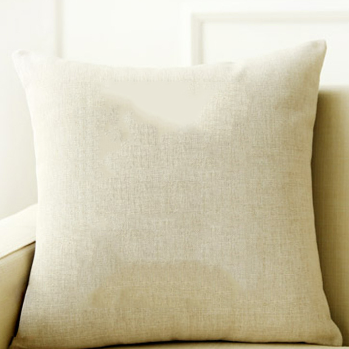 Custom Cotton Linen Pillowcase with Personalized Image