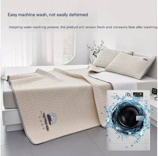 Thickened Latex Cooling Bed Sheet Set for Summer