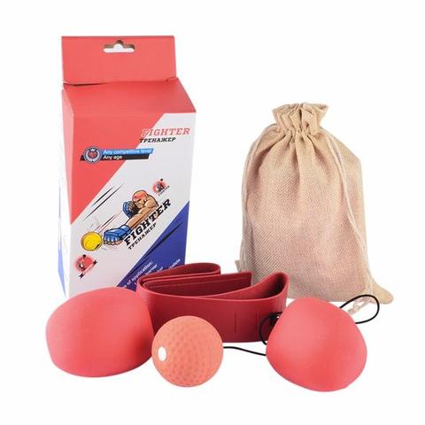 Boxing Training Ball with Elastic Stress Relief Design