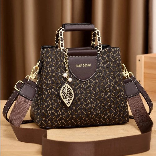 Maldives Large-Capacity Leather Handbag