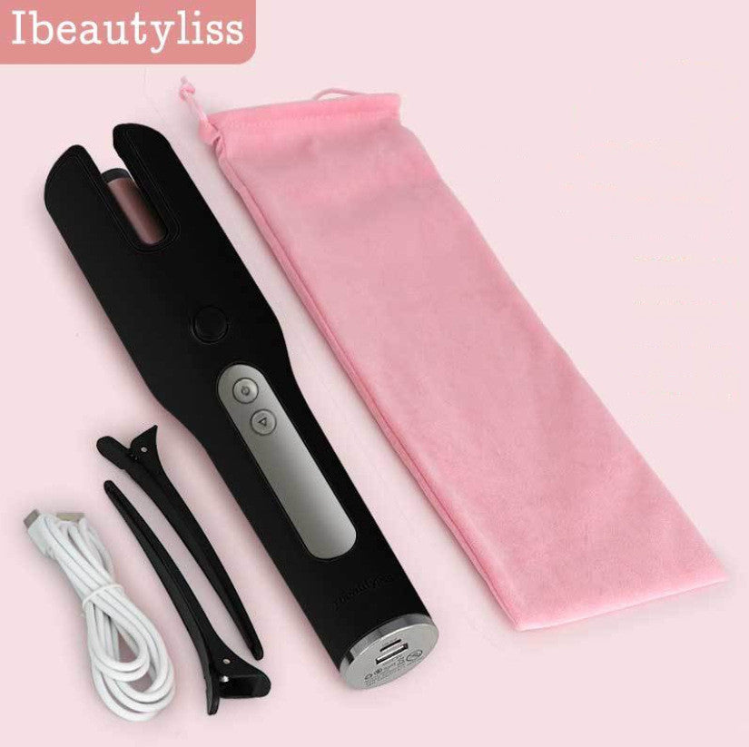 USB Wireless Automatic Hair Curler with LCD Display