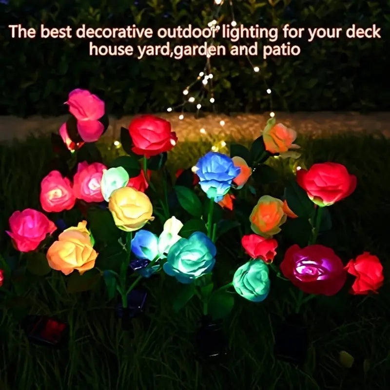 Color-Changing Solar Garden Roses - product image 12