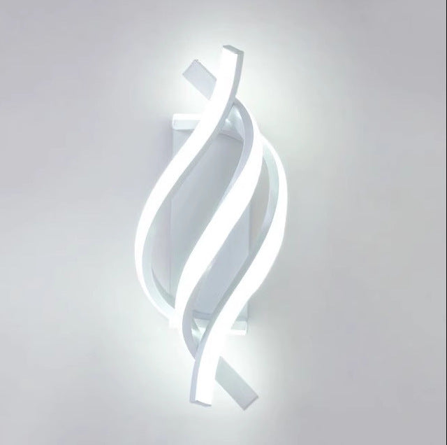 Modern LED Corridor Ceiling Light with Acrylic Design