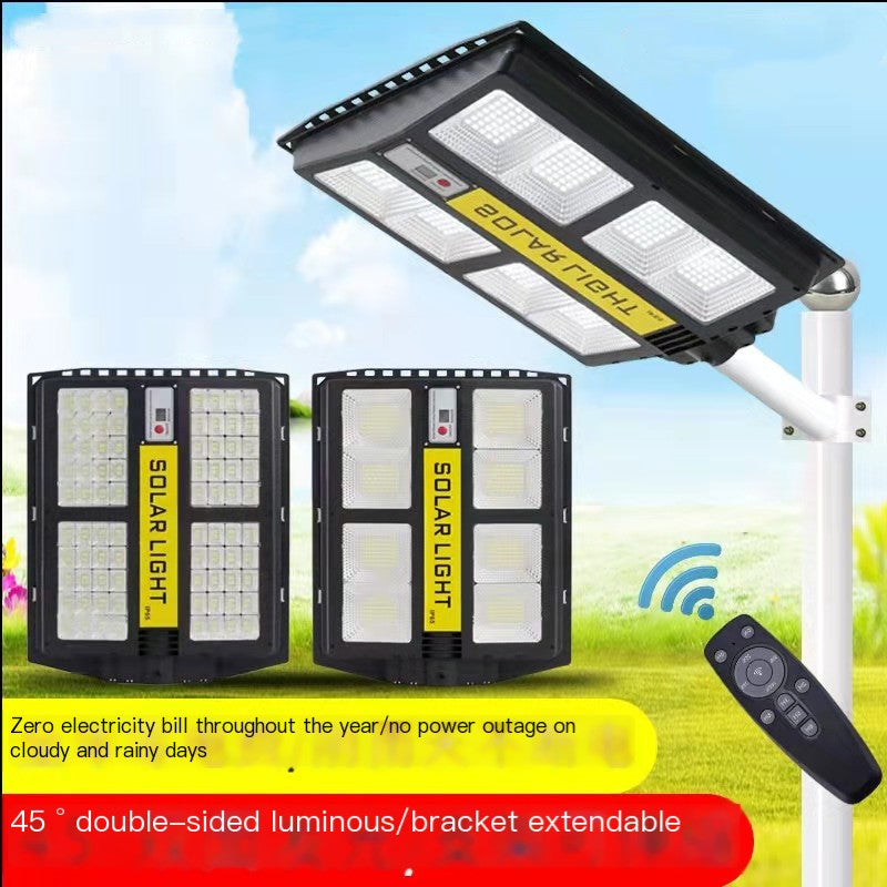 Integrated Solar LED Motion Sensor Outdoor Street Light