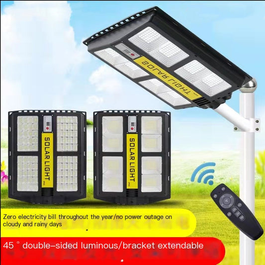 Integrated Solar LED Motion Sensor Outdoor Street Light