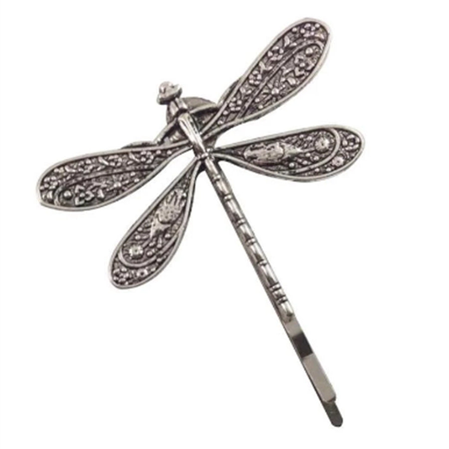 Vintage Dragonfly Hair Clip - Non-Slip Bobby Pin Accessory