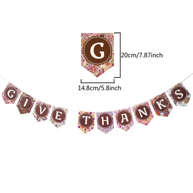 Thanksgiving Banners for Harvest Party Decorations