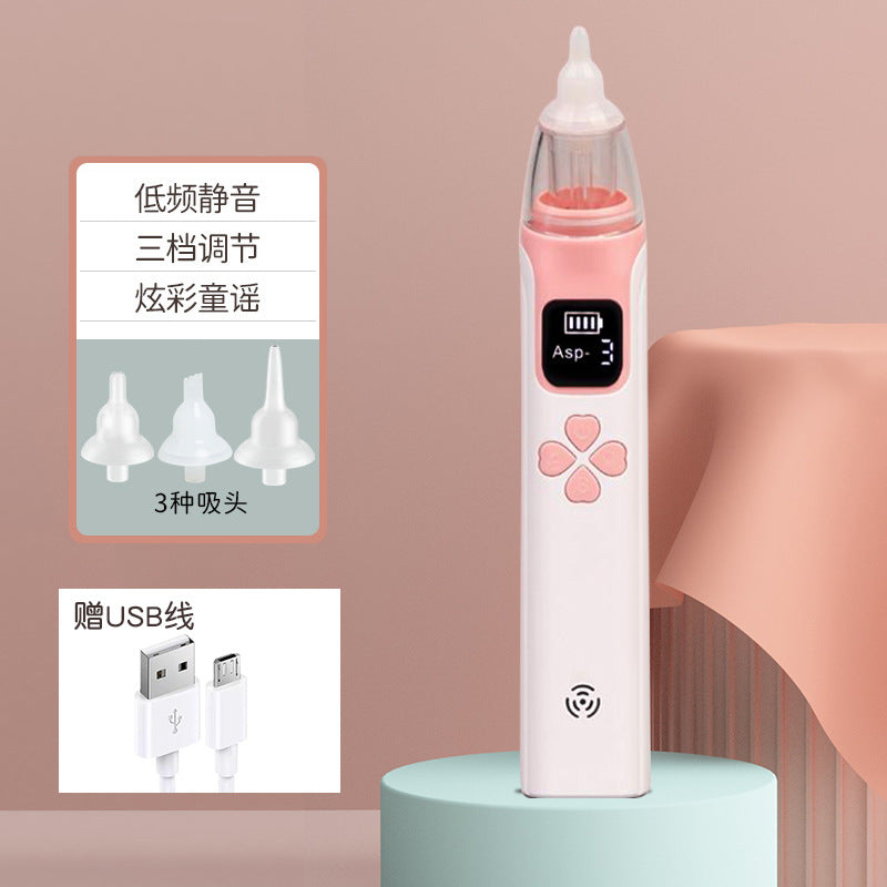 Electric Nasal Aspirator for Infants with Soft Silicone Tip - product image 8